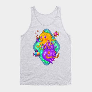 funny jellyfish Tank Top